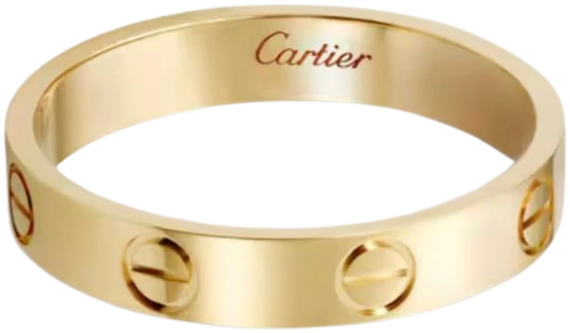 Cartier Love ring in yellow gold