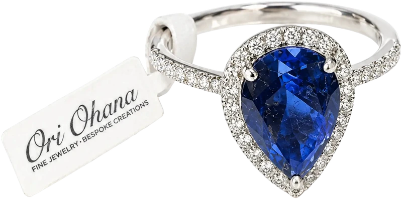 Blue sapphire ring